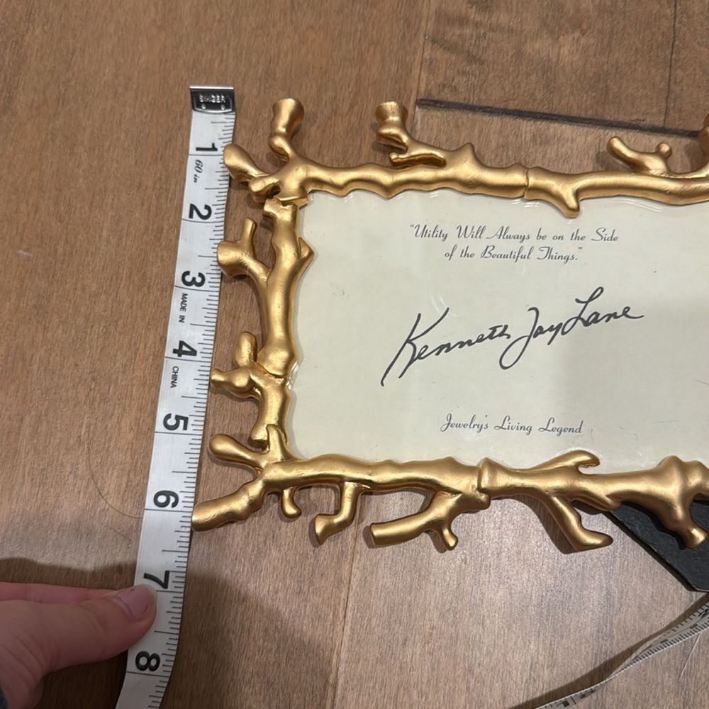 Kenneth Jay Lane Gold Frame - Picture 5 of 5